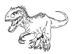 desenho dinossauro para colorir