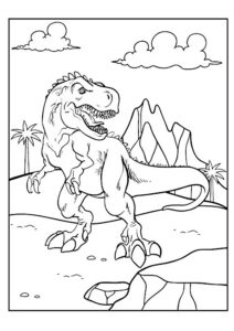 desenhos de dinossauros para colorir