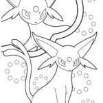 Desenho de Pokémon Mewtwo para colorir – Se divertindo com crianças