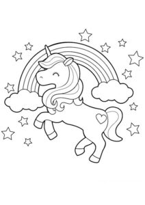 desenhos de unicornios para colorir
