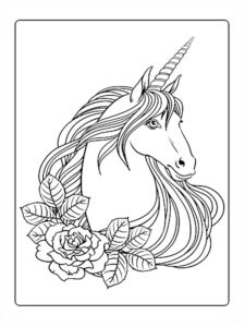 desenhos para colorir de unicornio
