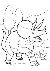 desenhos para colorir dinossauro