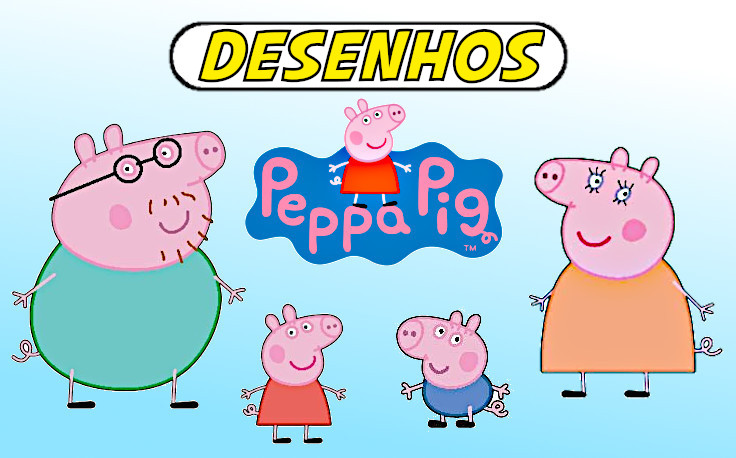 Peppa Pig Desenhos para Colorir Especial - George