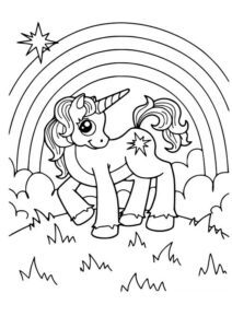 unicornio para colorir e imprimir