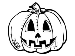abobora halloween desenho