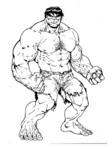 desenho do hulk