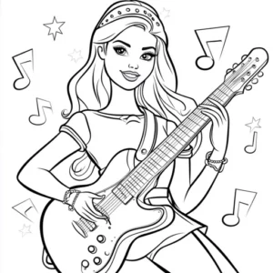 desenhos para colorir barbie