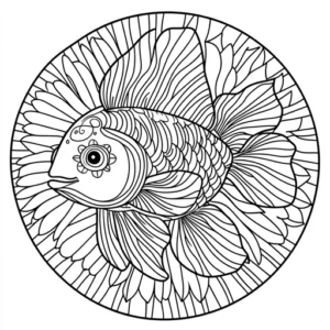 desenhos para colorir de mandalas de animais