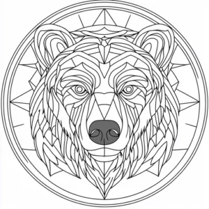 mandalas para colorir de animais