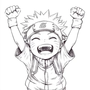 desenhos naruto para colorir