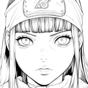 naruto e hinata para colorir