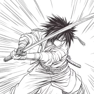 desenhos do sasuke para colorir